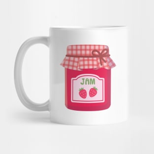 Classic Strawberry Jam Bottle Mug